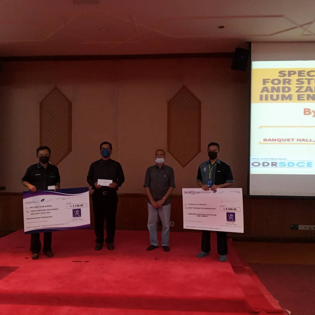 Special Donation for Student Welfare and Zakat Payment